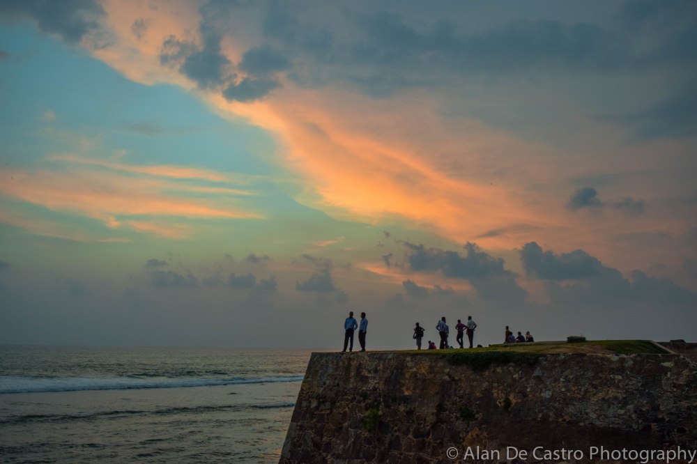 Galle, Sri Lanka Galle Fort Sunset 