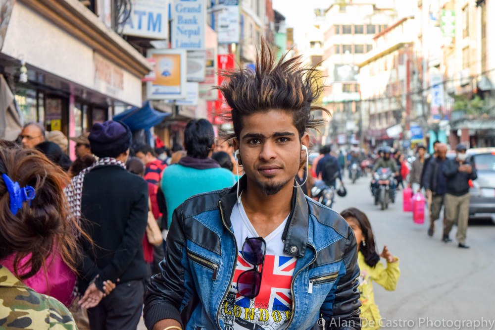Kathmandu, Nepal Thamel Market Rockstar