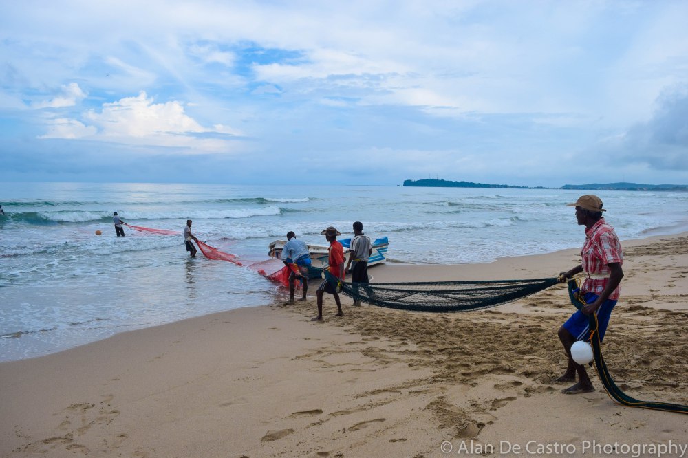 Trincomalee, Sri Lanka Uppuveli Beach Fishermen