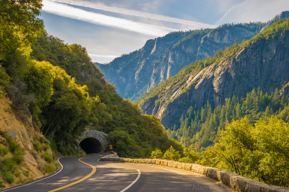 Yosemite National Park Tioga Tunnel